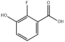 2-FLUORO-3-HYDROXYBENZOIC ACID Structure