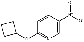 2-Cyclobutoxy-5-nitro-pyridine
 Structure