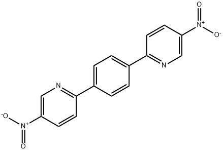 1,4-bis-[5'-nitropyridin-2'-yl]phenylene Structure