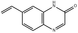 2(1H)-Quinoxalinone,  7-ethenyl- Structure