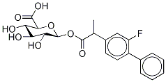 Flurbiprofen Acyl-β-D-glucuronide 
(Mixture of Diastereomers) Structure