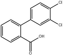 3',4'-dichloro-1,1'-biphenyl-2-carboxylic acid Structure