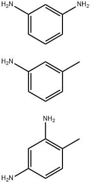 1,3-Benzenediamine, 4-methyl-, coupled with diazotized 4-methyl-1,3-benzenediamine, diazotized m-phenylenediamine, diazotized m-toluidine, m-phenylenediamine and m-toluidine  Structure