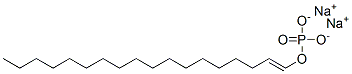 Octadecen-1-ol, phosphate, sodium salt  구조식 이미지