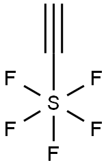 ETHYNYLSULFURPENTAFLUORIDE Structure