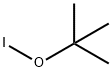 t-Butyl Hypoiodite Structure