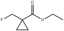 ethyl 1-(fluoromethyl)cyclopropanecarboxylate Structure