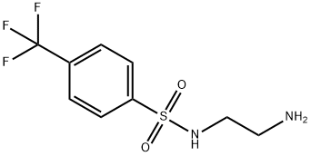 벤젠설포나미드,N-(2-a미노에틸)-4-(트리플루오로메틸)- 구조식 이미지