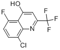 8-chloro-5-fluoro-2-(trifluoromethyl)quinolin-4-ol Structure