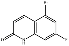 5-BroMo-7-fluoroquinolin-2(1H)-one Structure