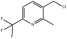 3-Chloromethyl-2-methyl-6-trifluoromethyl-pyridine Structure