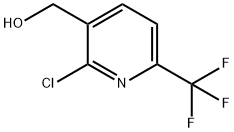 (2-chloro-6-(trifluoromethyl)pyridin-3-yl)methanol Structure