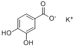 3,4-Dihydroxybenzoic acid monopotassium salt 구조식 이미지