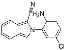 2-(2-AMINO-5-CHLOROPHENYL)-2H-ISOINDOLE-1-CARBONITRILE Structure