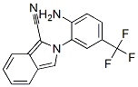 2-(2-AMINO-5-(TRIFLUOROMETHYL)PHENYL)-2H-ISOINDOLE-1-CARBONITRILE Structure