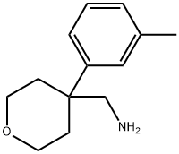 C-(4-M-TOLYL-TETRAHYDRO-PYRAN-4-YL)-METHYLAMINE Structure