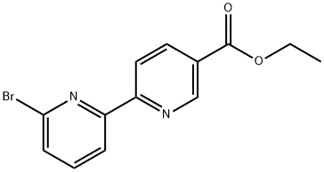 ETHYL 6-BROMO-2,2'-BIPYRIDINE-5'-CARBOXYLATE Structure