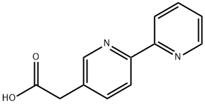 [2,2'-BIPYRIDINE]-5-ACETIC ACID Structure