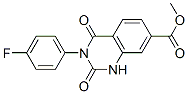 METHYL 3-(4-FLUOROPHENYL)-2,4-DIOXO-1,2,3,4-TETRAHYDROQUINAZOLINE-7-CARBOXYLATE Structure