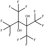 HEXAFLUORO-2,3-BIS(TRIFLUOROMETHYL)BUTANE-2,3-DIOL Structure