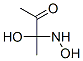 2-Butanone, 3-hydroxy-3-(hydroxyamino)- (7CI,9CI) Structure