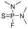 Bis(dimethylamino)fluorophosphine sulfide Structure