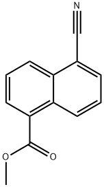 methyl 5-cyano-1-naphthoate Structure