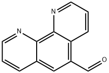 1,10-Phenanthroline-5-carboxaldehyde Structure