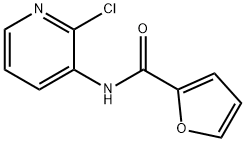 N-(2-chloro-3-pyridinyl)-2-furylamide 구조식 이미지