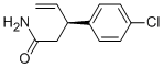(S)-3-(4-클로로페닐)펜트-4-에나미드 구조식 이미지