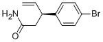 (S)-3-(4-브로모페닐)펜트-4-에나미드 구조식 이미지