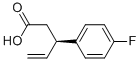 (R)-3-(4-FLUOROPHENYL)PENT-4-ENOIC ACID Structure