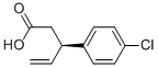 (R)-3-(4-클로로페닐)펜트-4-엔산 구조식 이미지