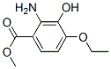 Anthranilic acid, 4-ethoxy-3-hydroxy-, methyl ester (7CI) Structure