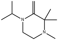 Piperazine, 4-isopropyl-1,2,2-trimethyl-3-methylene- (7CI) Structure