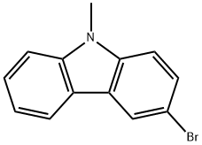 3-브로모-9-메틸-9H-카바졸 구조식 이미지
