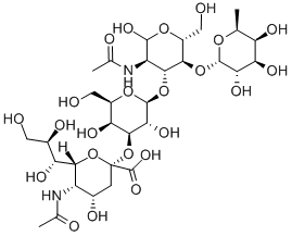 3'-SIALYL LEWIS A Structure