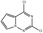 2,4-Dichloropyrrolo[2,1-f][1,2,4]triazine Structure