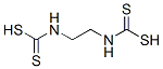 [2-(sulfanylcarbothioylamino)ethylamino]methanedithioic acid Structure