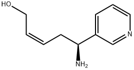 (2Z,5S)-5-AMino-5-(3-pyridinyl)-2-penten-1-ol Structure