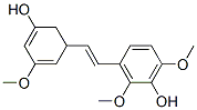 3-[(E)-2-(5-hydroxy-3-methoxy-1-cyclohexa-2,4-dienyl)ethenyl]-2,6-dime thoxy-phenol Structure