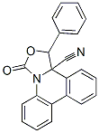 3H-Oxazolo[3,4-f]phenanthridine-12b(1H)-carbonitrile,  3-oxo-1-phenyl- 구조식 이미지