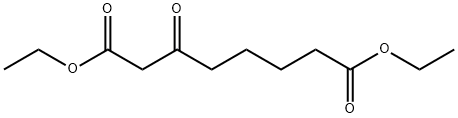 Octanedioic acid, 3-oxo-, 1,8-diethyl ester Structure