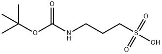 3-(N-BOC-AMINO)-1-PROPANESULFONIC ACID Structure