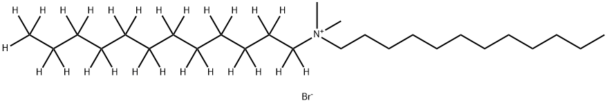 Didodecyl-d25-diMethylaMMoniuM BroMide Structure