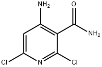 4-aMino-2,6-dichloronicotinaMide Structure