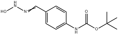 TERT-부틸4-(N-HYDROXYCARBAMIMIDOYL)-페닐카바메이트 구조식 이미지