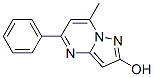 7-메틸-5-페닐피라졸로[1,5-A]피리미딘-2-OL 구조식 이미지
