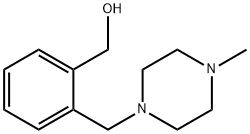 [2-[(4-METHYLPIPERAZIN-1-YL)METHYL]PHENYL]메탄올 구조식 이미지