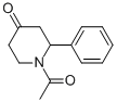 1-ACETYL-2-PHENYLPIPERIDIN-4-ONE 구조식 이미지